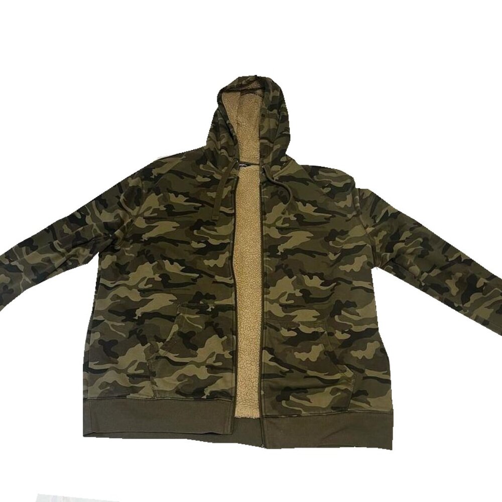 George camo zip up hoodie